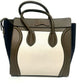 Pre-Owned CELINE "Luggage" Bag Color White and Brown N22659989