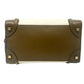 Pre-Owned CELINE "Luggage" Bag Color White and Brown N22659989