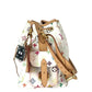Pre-Owned Louis Vuitton x Takashi Murakami White Bucket Bag N22655877