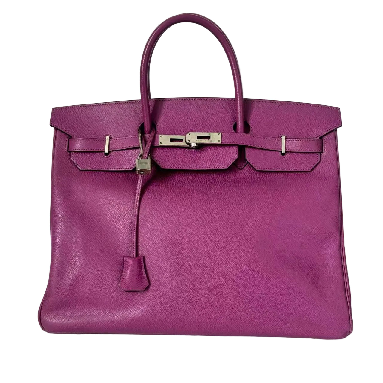 Pre-Owned Hermès Birkin 40 color purple Year 2004 N22630595