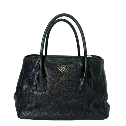 Pre-Owned Prada Calfskin Tote Color Black N22559572