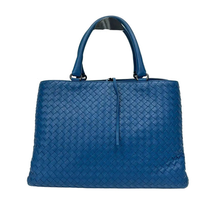 Pre-Owned Bottega Veneta Woven Handbag Color Blue N22633254