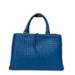 Pre-Owned Bottega Veneta Woven Handbag Color Blue N22633254