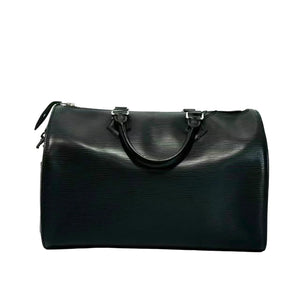 Pre-Owned Louis Vuitton Speedy 35 Boston Handbag Color Black Year 2011 N22604132