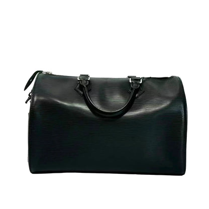 Pre-Owned Louis Vuitton Speedy 35 Boston Handbag Color Black Year 2011 N22604132