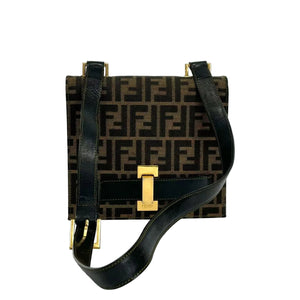 Pre-Owned Fendi Messenger Bag Color Brown N22567614