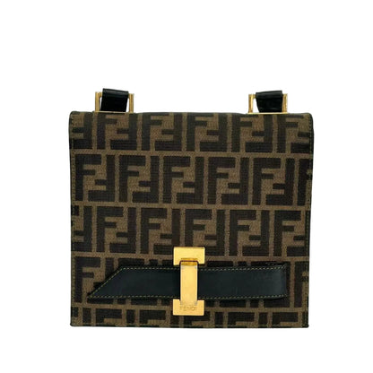 Pre-Owned Fendi Messenger Bag Color Brown N22567614