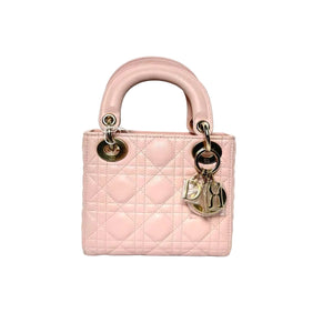 Pre-Owned Lady Dior Color Pink N17506923