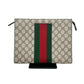 Pre-Owned Gucci Classic Toiletry Bag Color Brown wwl21348282