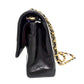 Pre-Owned Chanel Classic Flap Medium Bag Model 2011 Color Black wwl21321068