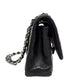 Pre-Owned Chanel Classic Flap Medium Model 2018 Color Black