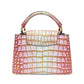 Pre-Owned Louis Vuitton Crocodile Leather Hand Bag Color Pink N22239703