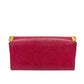 Pre-Owned Balenciaga Long Flap Wallet Model 2007 Color Red N22239544