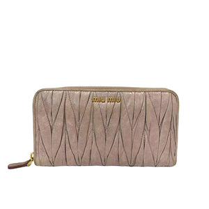 Pre-Owned MiuMIu Long Wallet Color Pink N22239452