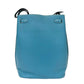 Pre-Owned Hermès Shoulder Bucket Bag Model 2012 Color Blue N22216167