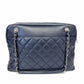 Pre-Owned Chanel Classic Flap Bag Model 2018 Color Blue N22216544