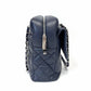 Pre-Owned Chanel Classic Flap Bag Model 2018 Color Blue N22216544
