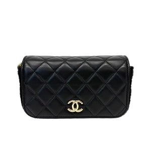 Pre-Owned Chanel Crossbody Bag Model 2021 Color Black N22171901