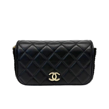 Pre-Owned Chanel Crossbody Bag Model 2021 Color Black N22171901