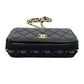 Pre-Owned Chanel Crossbody Bag Model 2021 Color Black N22171901