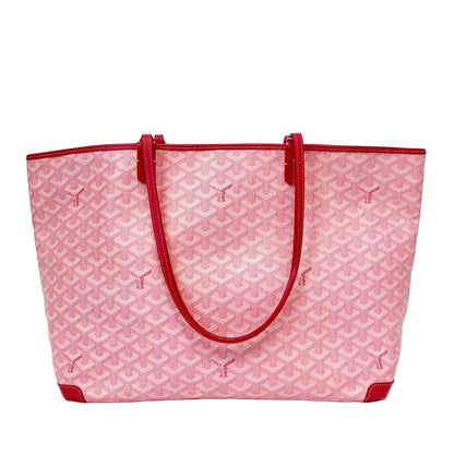 Pre-Owned Goyard Zippered Tote Model 2018 Color Pink N22164702