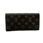 Pre-Owned Louis Vuitton Long Flap Wallet N22754796