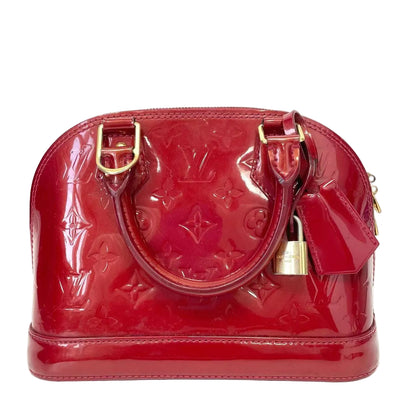 Pre-Owned Louis Vuitton Alma BB Handbag Color Red N22419903