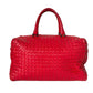Pre-Owned Bottega Veneta Boston Bag Color Red N22707384