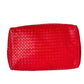 Pre-Owned Bottega Veneta Boston Bag Color Red N22707384