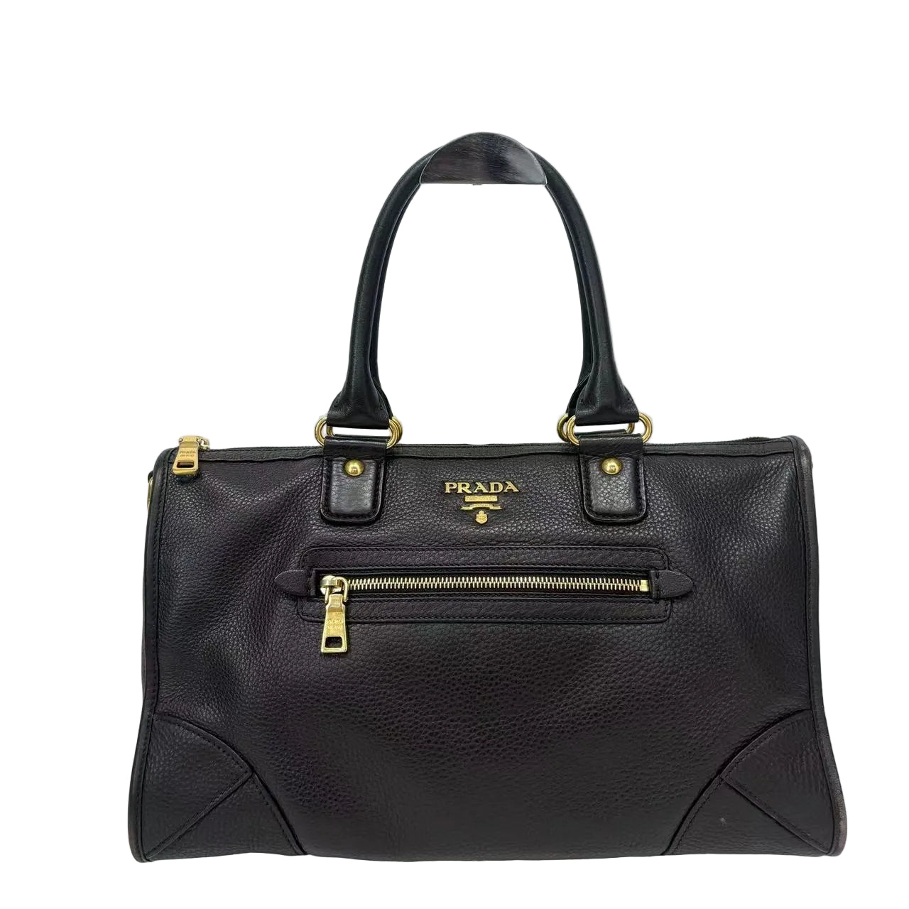 Pre-Owned Prada Leather Hand Bag N22758120