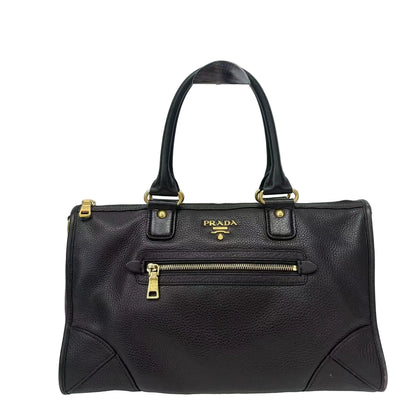 Pre-Owned Prada Leather Hand Bag N22758120