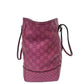 Pre-Owned Gucci Guccissima Bree Tote Raspberry Pink N22713370