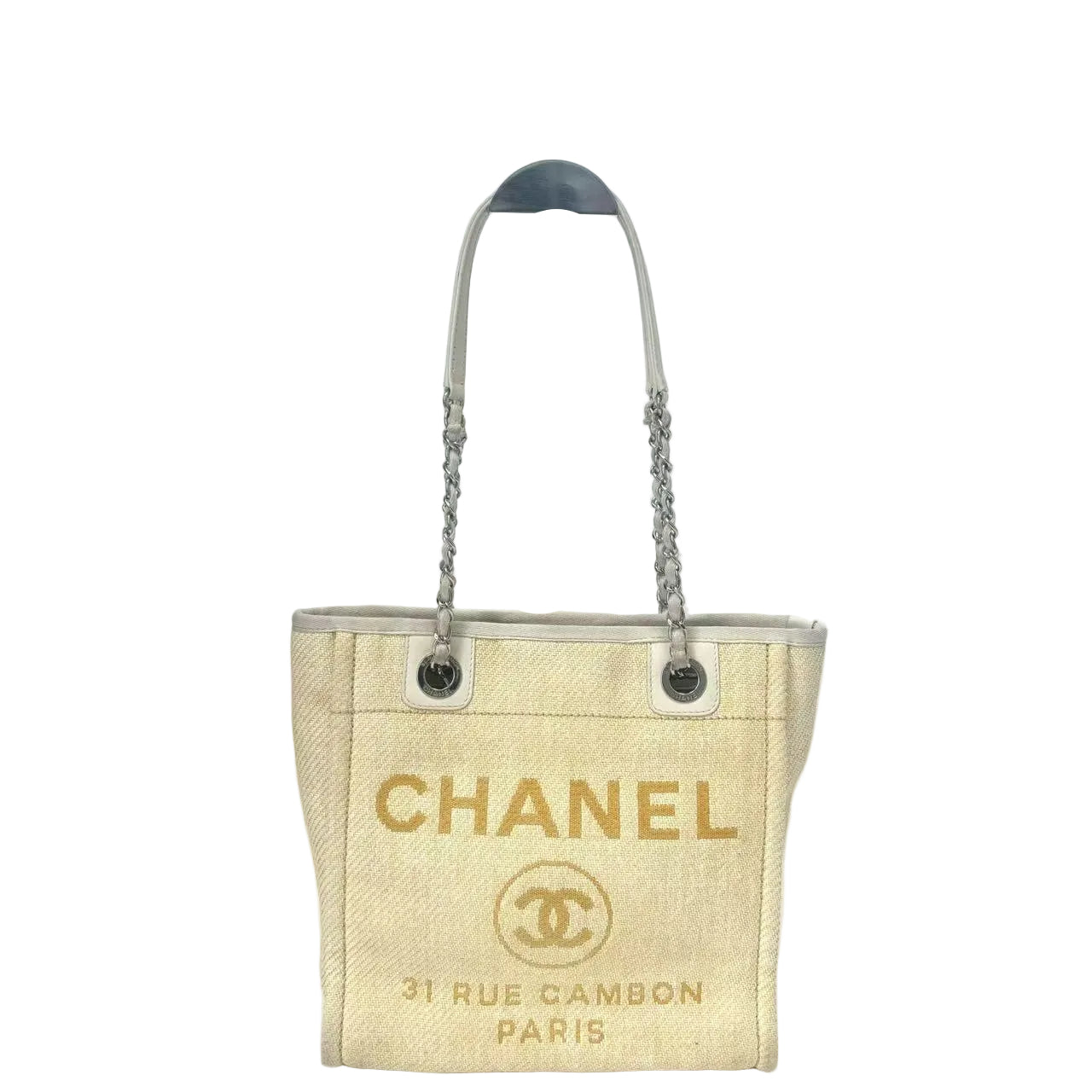 Pre-Owned Chanel Deauville Tote Size Medium N22887211