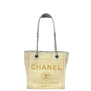 Pre-Owned Chanel Deauville Tote Size Medium N22887211