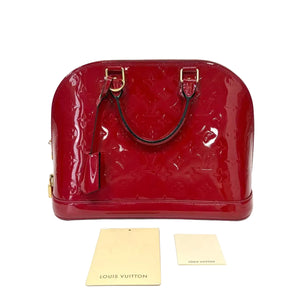 Pre-Owned Louis Vuitton Alma PM in Monogram Vernis patent leather N22135342