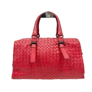 Pre-Owned Bottega Veneta Intrecciato Boston Bag Size Large N22783399