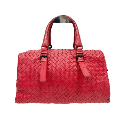 Pre-Owned Bottega Veneta Intrecciato Boston Bag Size Large N22783399
