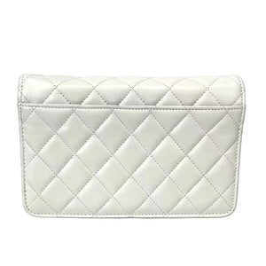 Pre-Owned Chanel Enchained Wallet On Chain (WOC) Size Medium N21917111