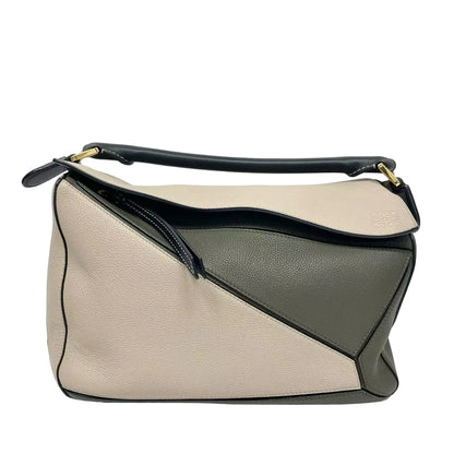 Pre-Owned  Tricolor Loewe Puzzle Bag N21978928