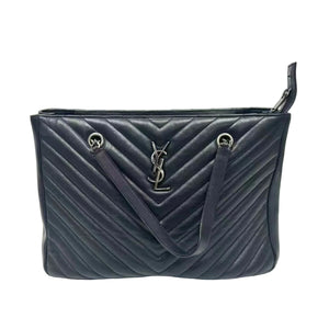 Pre-Owned Saint Laurent Monogram Matelassé Leather Shopping Bag N21978323