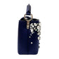 Pre-Owned  Louis Vuitton Capucines Mini Velvet Crystal edition in Midnight Blue N21910028