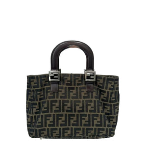 Pre-Owned Fendi Zucca Canvas Twins Tote N22974243