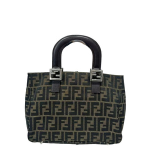 Pre-Owned Fendi Zucca Canvas Twins Tote N22974243
