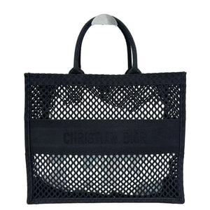 Pre-Owned Christian Dior Mesh Embroidered Book Tote Size Large N22975241