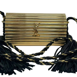 Pre-Owned Saint Laurent (YSL) Opium Tassel Minaudière, a highly collectible evening bag N22974023