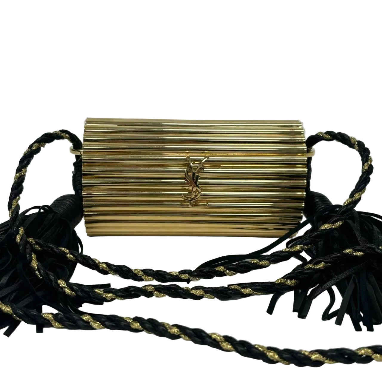 Pre-Owned Saint Laurent (YSL) Opium Tassel Minaudière, a highly collectible evening bag N22974023