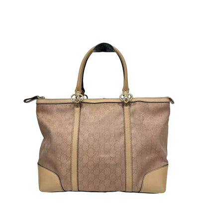 Pre-Owned Gucci GG Canvas Lovely Tote Size Large N22975359