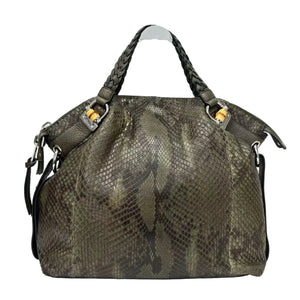 Pre-Owned Gucci Pelham Python Tote Size Medium N22975594