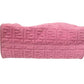 Pre-Owned Fendi Sunshine Large(XL) Tote in pink embossed terry cloth N22975654