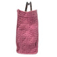Pre-Owned Fendi Sunshine Large(XL) Tote in pink embossed terry cloth N22975654